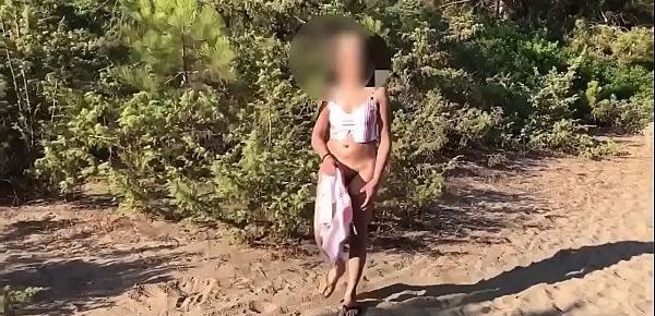  Shy Exhib Public Flashing And Naked walk in the Nature